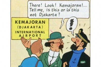 Tintin Di Pulau Komodo Tandai Persahabatan 65 Tahun Ri Belgia