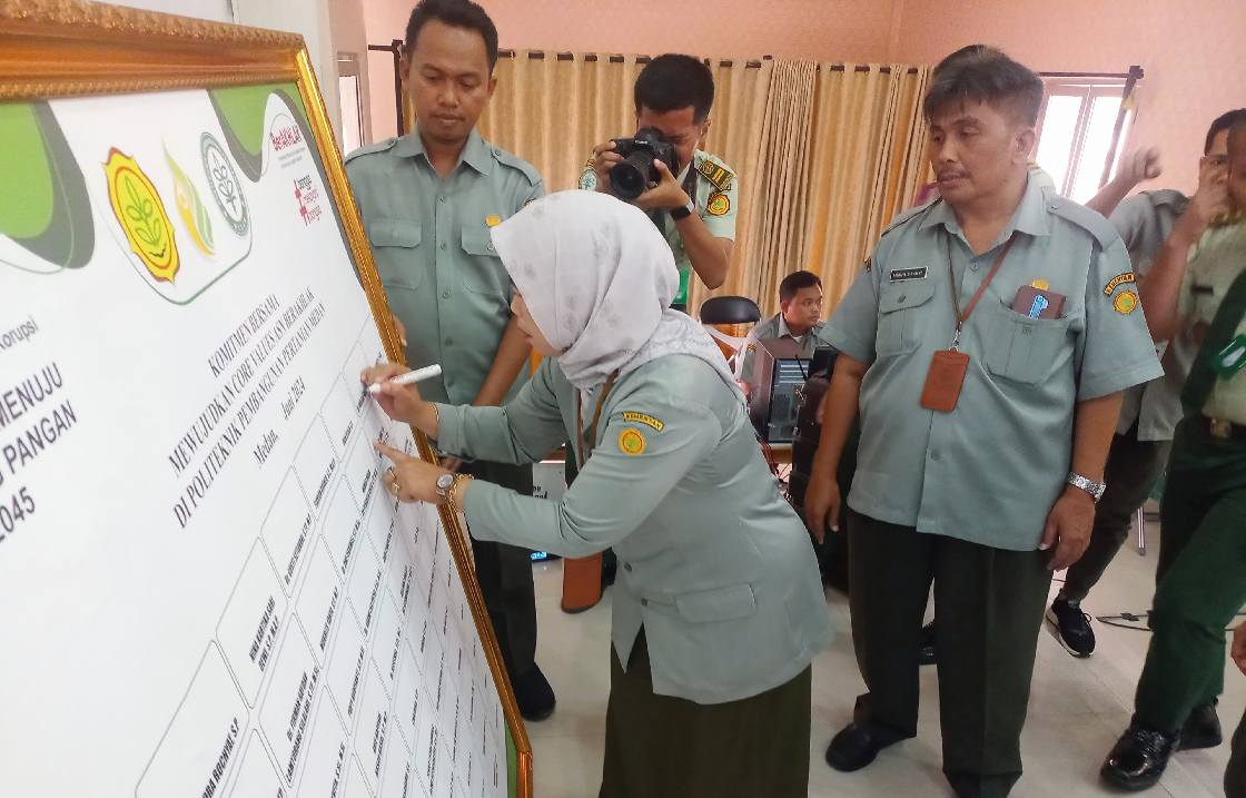 Polbangtan Kementan gelar Sosialisasi Anti Korupsi di Medan