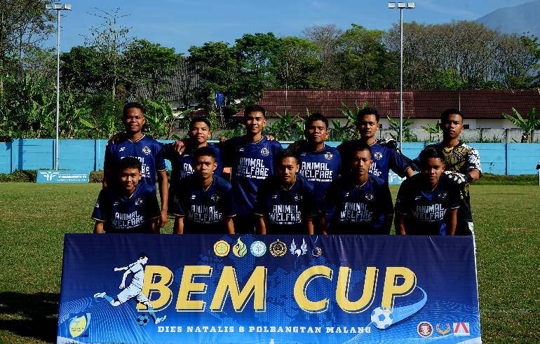 Latih Sportivitas, Polbangtan Malang gelar BEM Cup rayakan Dies Natalis ke-6