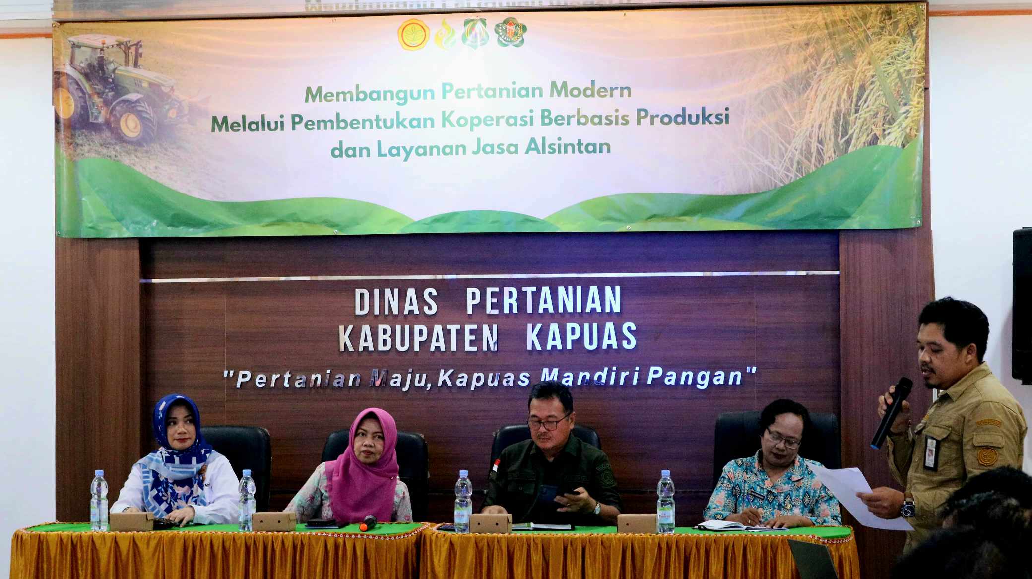 Kementan Siapkan Pertanian Modern Berbasis Koperasi & UPJA di Kalteng