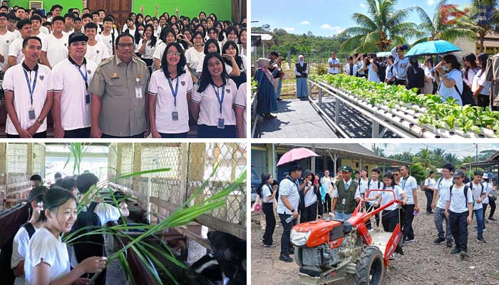 Kenalkan Pertanian pada Siswa SMP, SMKPP Kementan Tampilkan Agroeduwisata