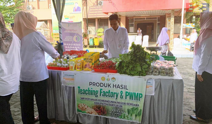 Hari Pangan Sedunia, SMK PP Kementan Tampilkan Produk `Teaching Factory `