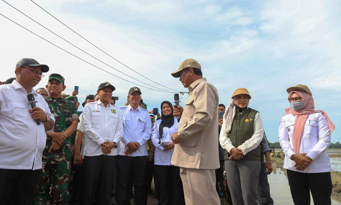 Kunker Sumut, Mentan Pastikan Program Oplah dan Cetak Sawah berjalan Lancar