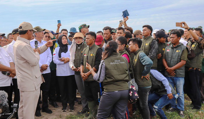 Mentan Pantau dan Pastikan Program Oplah dan Cetak Sawah Sumut berjalan Lancar