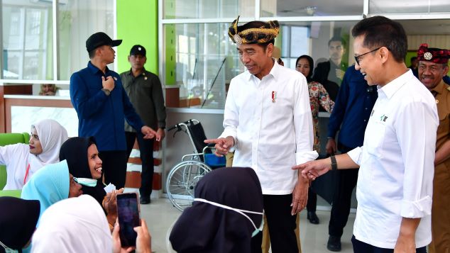 Presiden Jokowi Apresiasi Pelayanan Kesehatan di RSUD Baharuddin Sultra