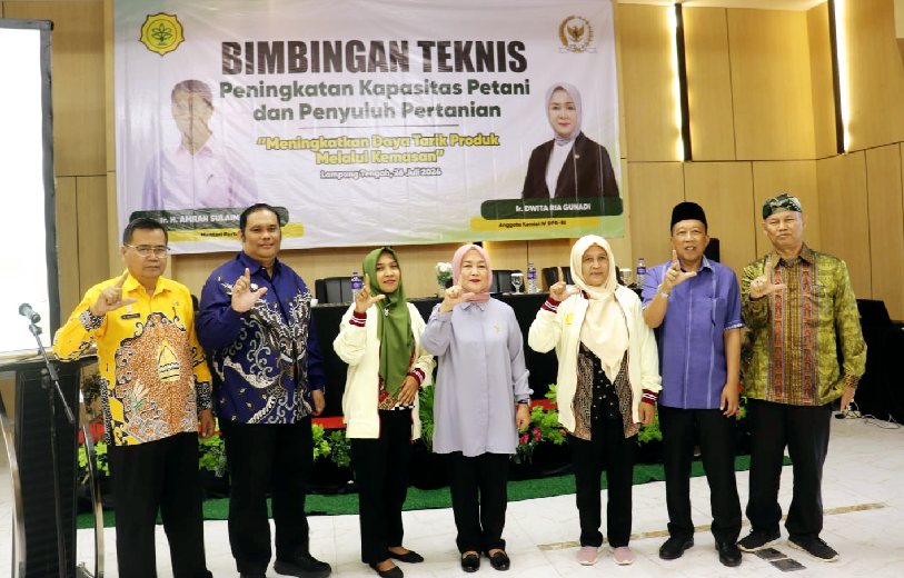 Kementan dan DPR Dorong KWT Tingkatkan Daya Tarik Produk Lampung Tengah