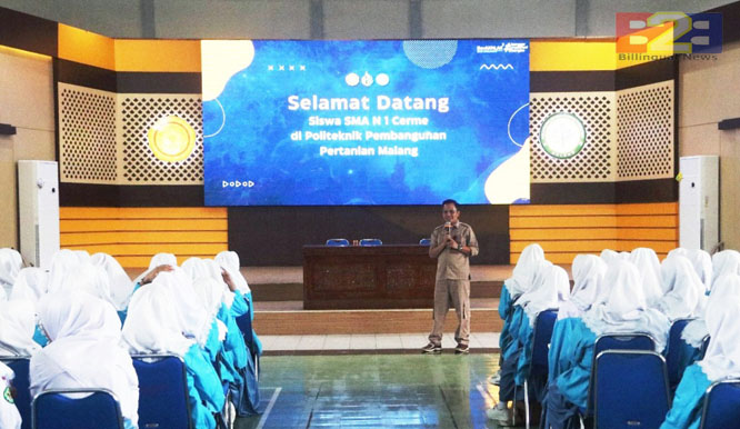 Visitasi Polbangtan Malang, Kementan Ajak Siswa SMAN 1 Cerme Gresik Cinta Pertanian