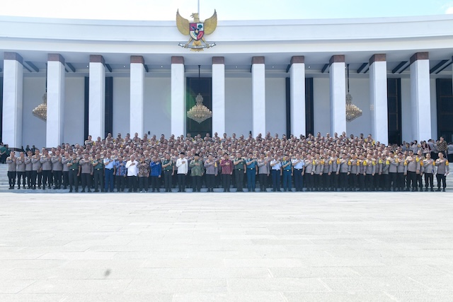 Presiden Jokowi Dorong TNI-Polri Terapkan Semangat Transformasi IKN