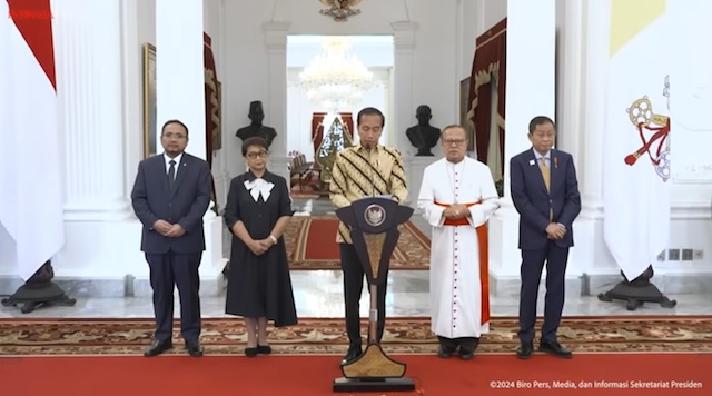 Presiden Jokowi: Kunjungan Paus Fransiskus Momen Bersejarah bagi Indonesia