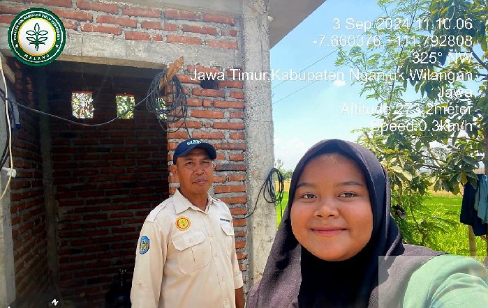 Mahasiswa Polbangtan Malang Kawal Rumah Irigasi Pompa di Nganjuk