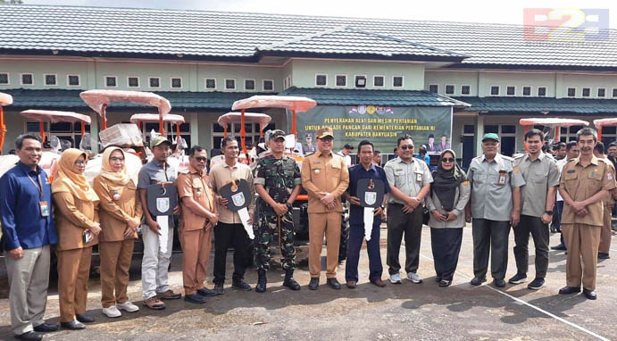 Swasembada Pangan, Kementan Dukung Alsintan Brigade Pangan di Banyuasin