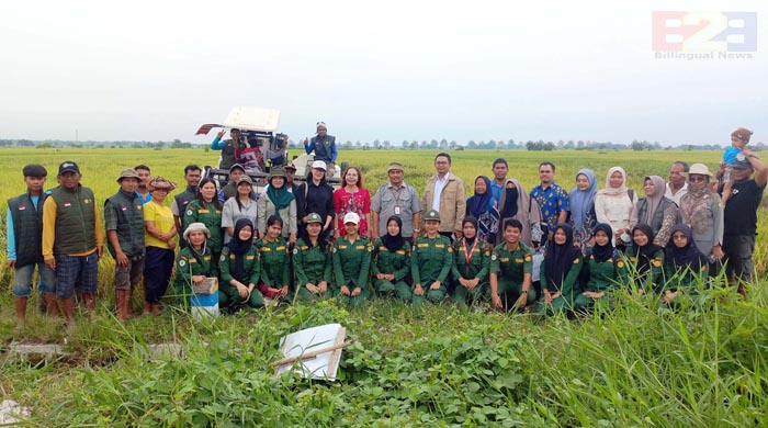 Pertanian Modern, Brigade Pangan Deli Serdang Panen Musim Tanam Pertama