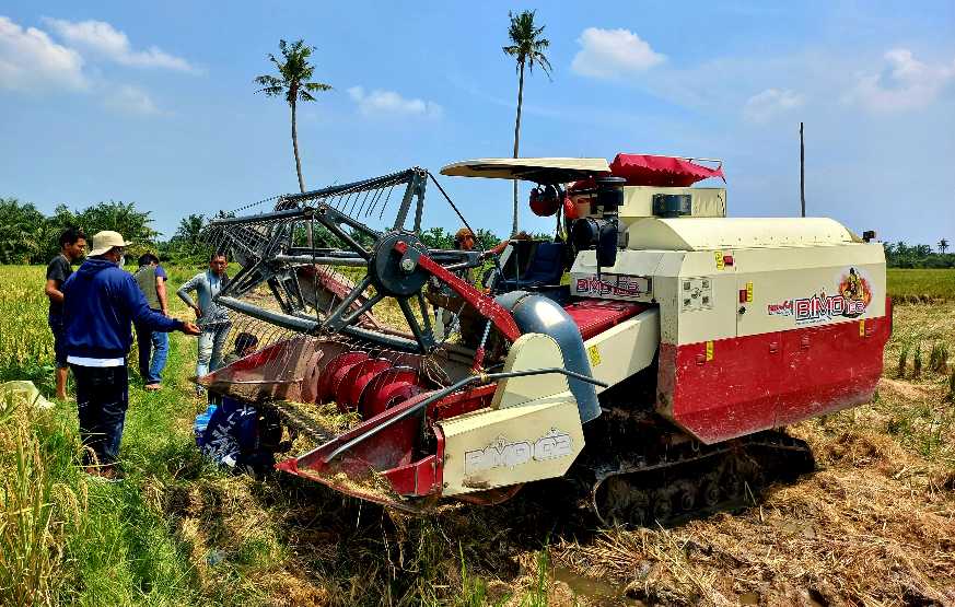 Kompetensi SDM, Brigade Pangan Serdang Bedagai Terima Pelatihan Alsintan